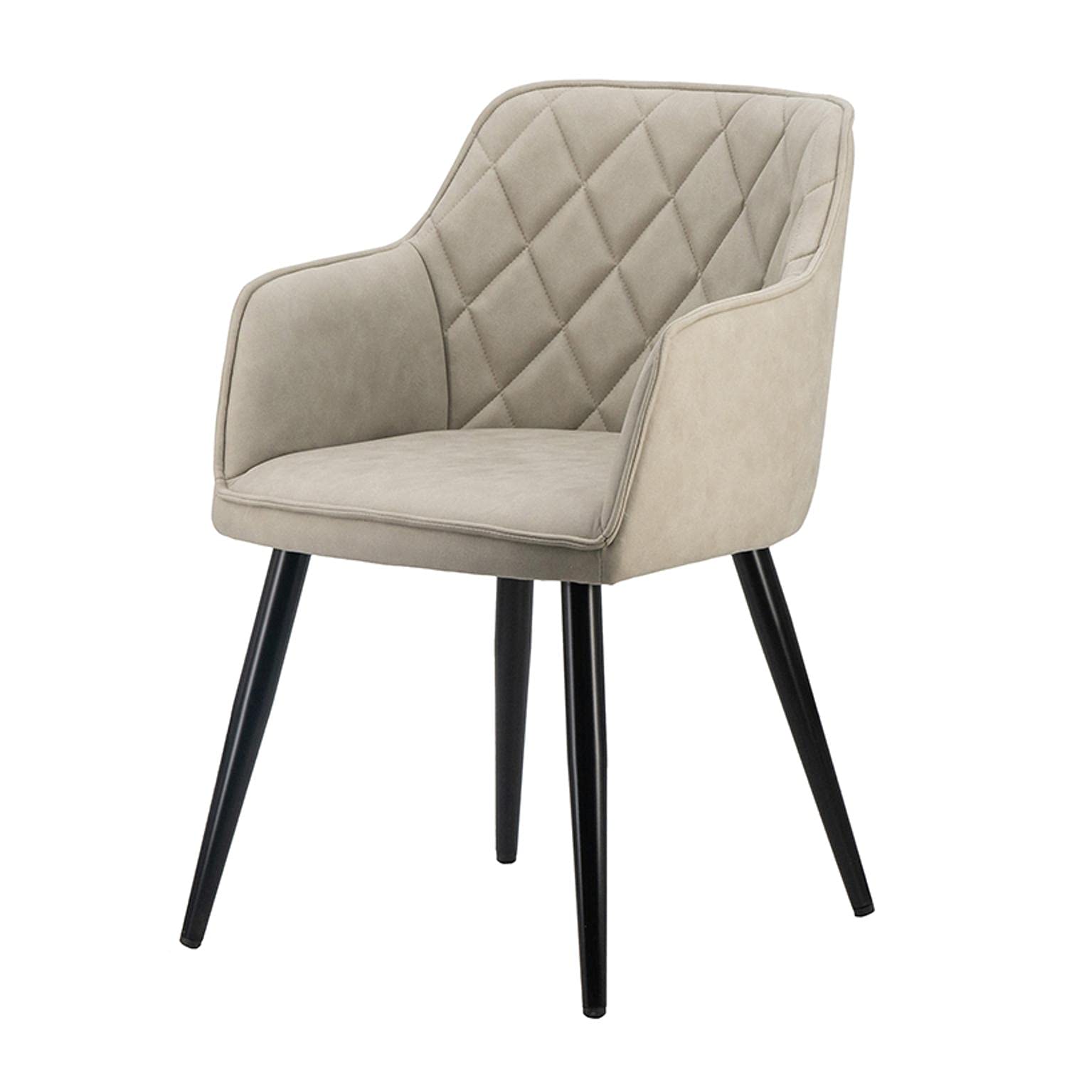 Elegant Beige Wooden Dining Chair - 31