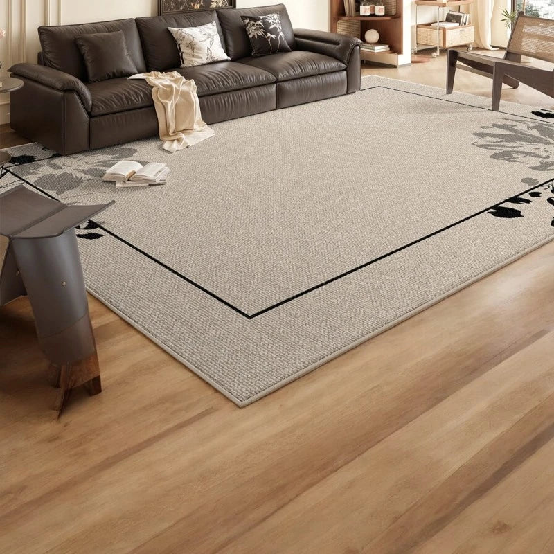 Emmie Velvet Waterproof Carpet for Living Room, Bedroom & Car – Soft, Stain-Resistant & Durable Home Decor Rug