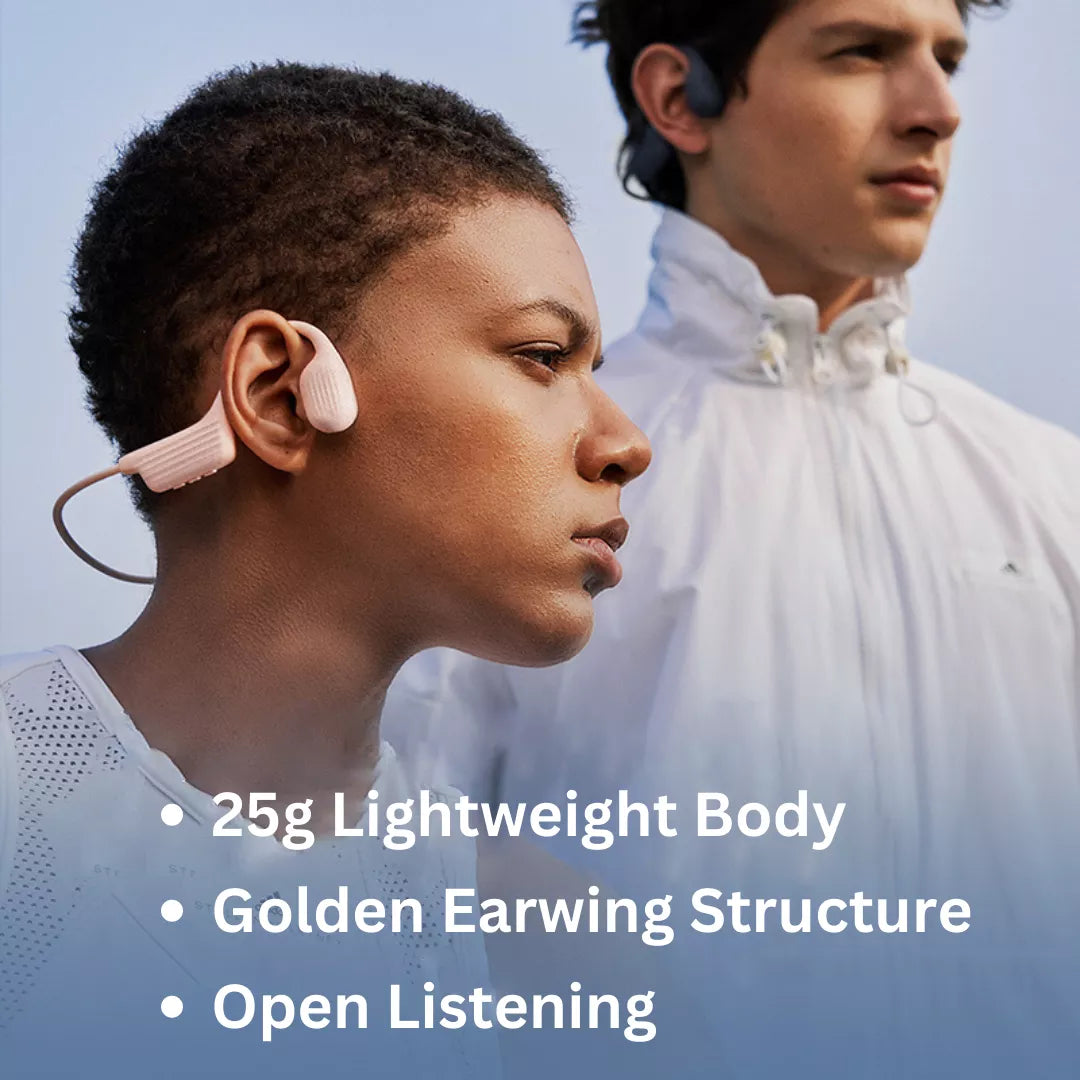 Sanag A31S Pro Open Ear Wireless Bluetooth Sports Headphones - Air Conduction Technology for Running, Cycling & Gym Workouts