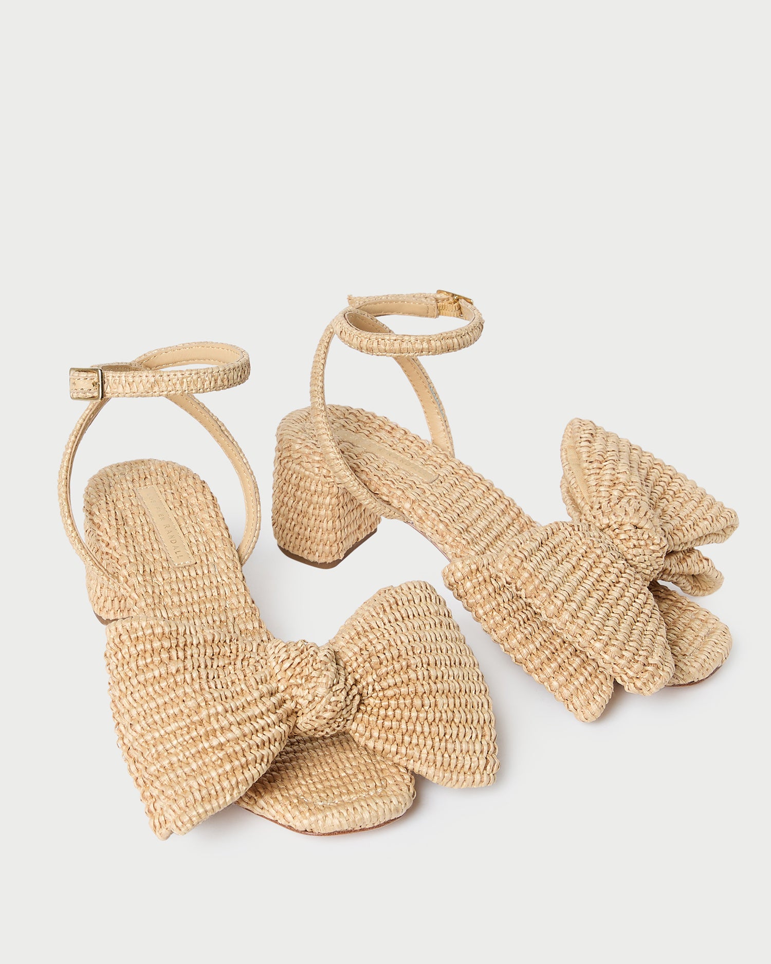 Carmen Natural Bow Sandals for Women - Comfortable Summer Casual Shoes - Perfect for Beach, Wedding & Vacation Outfits