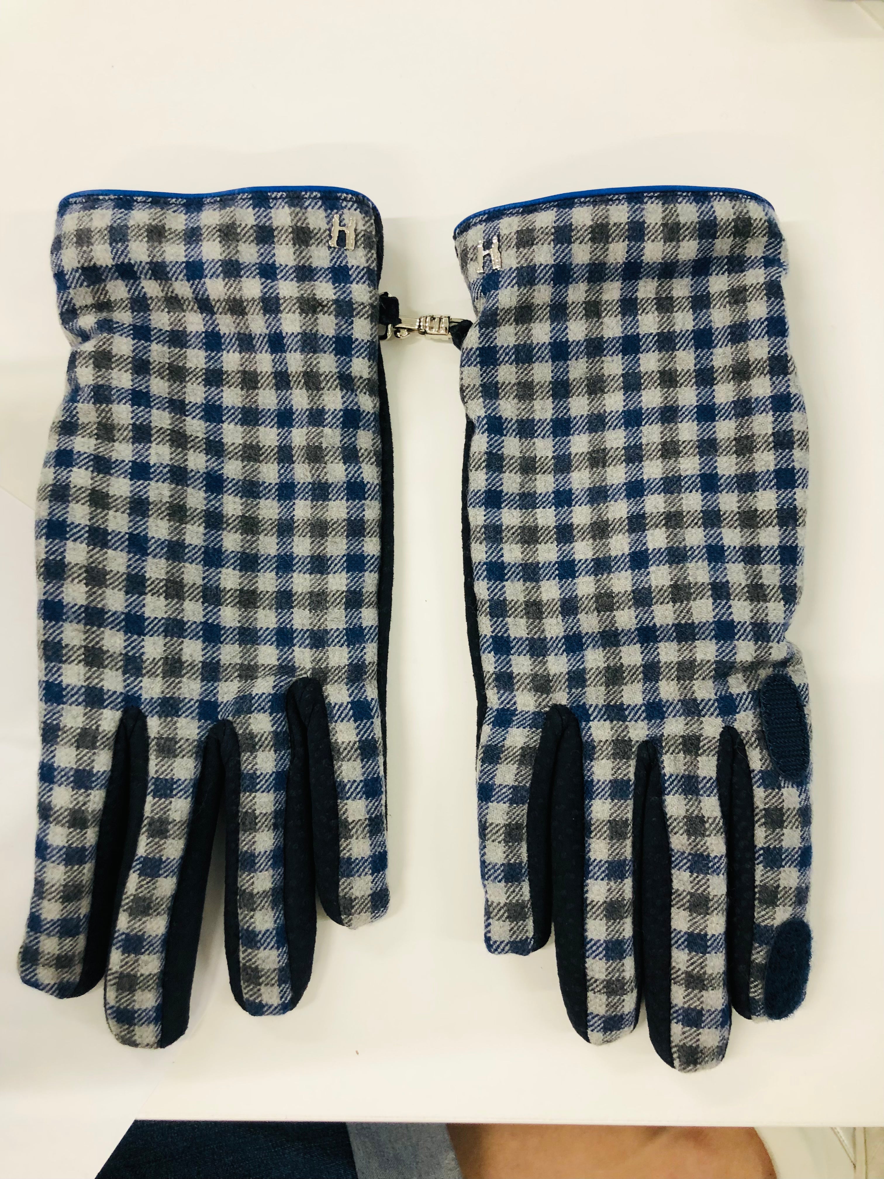 Best Hunting Gloves for Men - Warm & Durable Blue Grey Camo Gloves - Ideal for Hunting, Shooting & Outdoor Activities