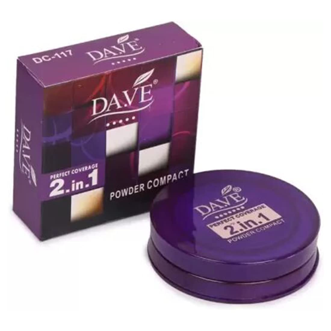 DA.VE Makeup Essentials Combo - Compact Powder, Liquid Foundation, Beauty Blenders & Eyeliner Set for Flawless Makeup Application | Perfect for Daily Use, Travel & Professional Makeup Kits (DCombo-CFPEM-C117-F2-P-M200-EF)