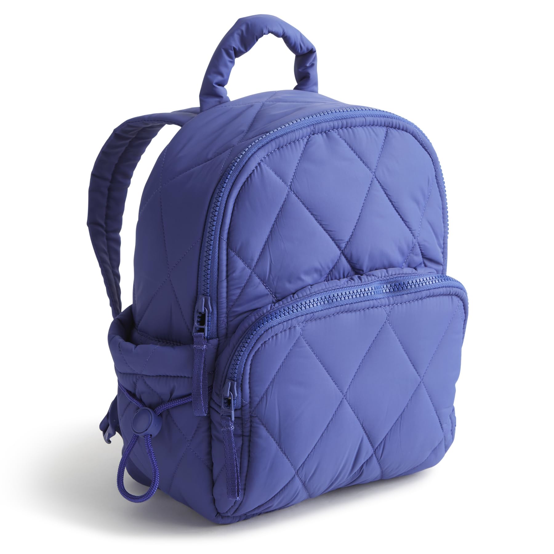 Vera Bradley Featherweight Small Banbury Backpack - Lightweight Travel Backpack for Women, Deep Ultramarine Blue | Perfect for School, Work, and Everyday Use