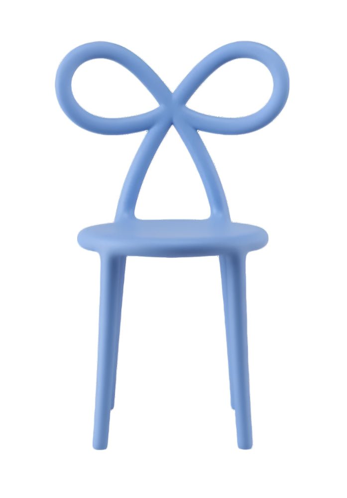 Qeeboo Ribbon Chair for Kids - Modern Baby Chair with Soft Ribbon Design - Perfect for Nursery, Playroom & Kids' Bedroom Decor