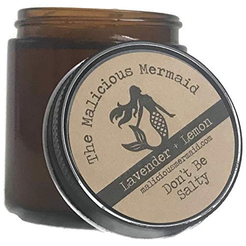 Premium Soy Candle - The Malicious Mermaid Scented Jar Candle | Made in USA | Snarky Candles for Women & Men | Stress Relief & Home Decor | Perfect for Relaxation, Gifts & Aromatherapy
