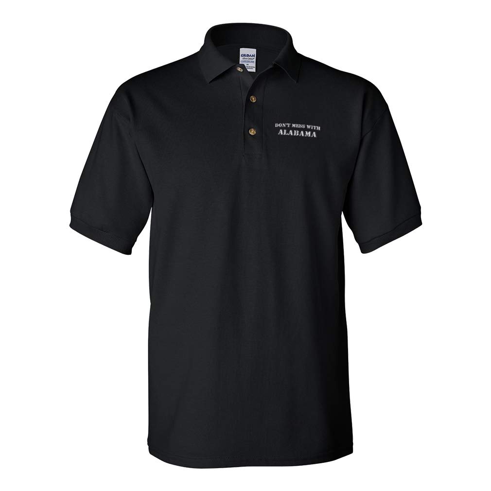 Custom Embroidered Cotton Polo Shirts for Men - 