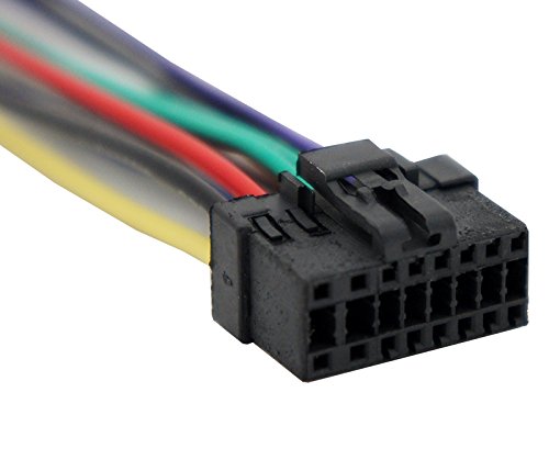 Panasonic CQ-DFEUC Compatible Aftermarket Stereo Radio Receiver Wire Harness Adapter | Harmony Audio | Car Audio Installation & Replacement Parts