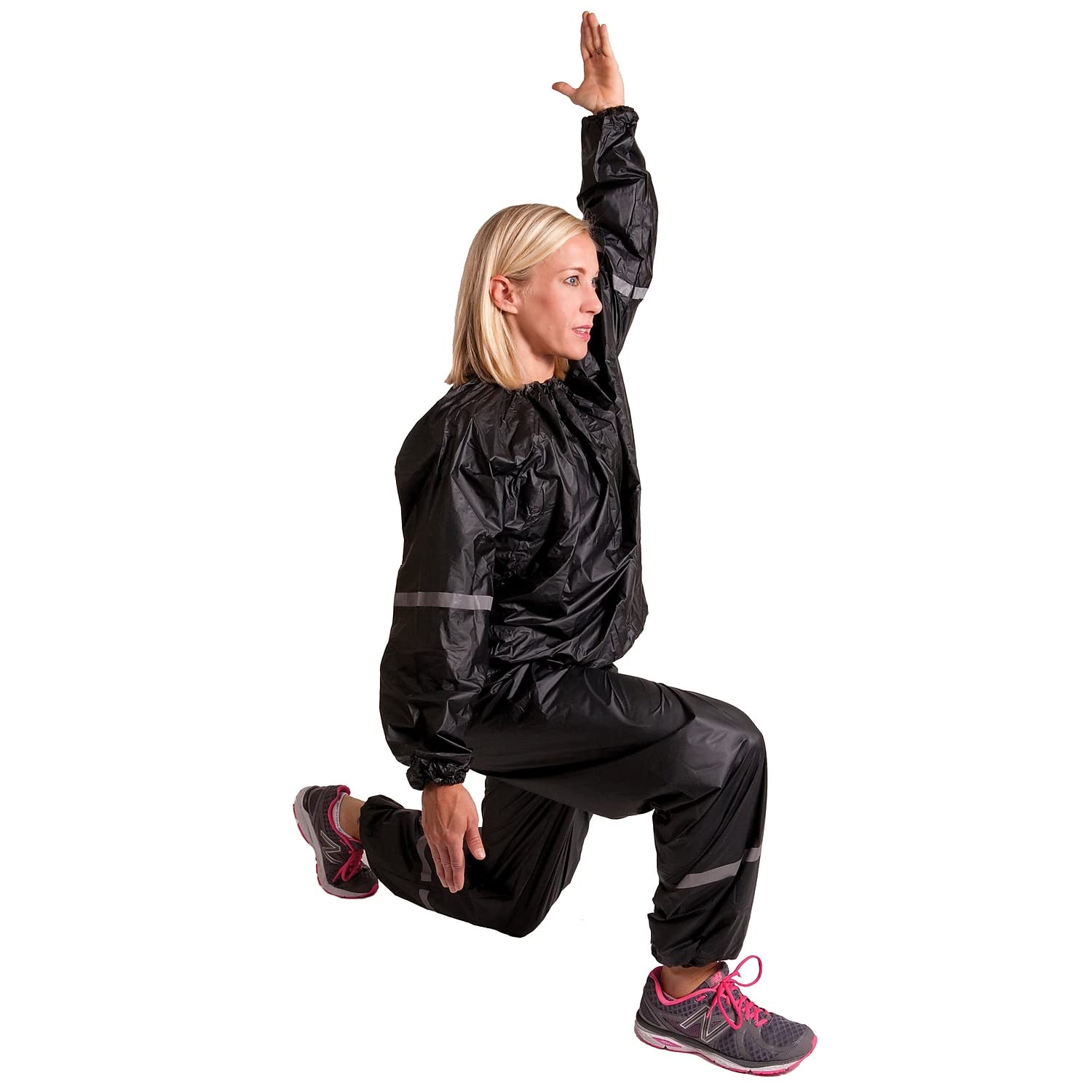 GoFit Unisex Thermal Sweat Suit for Men & Women - Workout, Gym, Running, Weight Loss & Training - Perfect for Winter Exercise & Fitness Activities