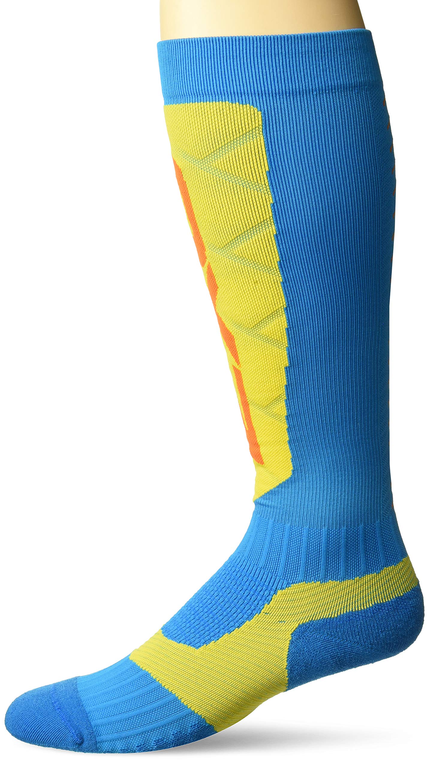 2XU Men's Elite Compression Alpine Socks - Performance Hiking & Running Socks for Cold Weather - Moisture Wicking & Arch Support for Outdoor Adventures