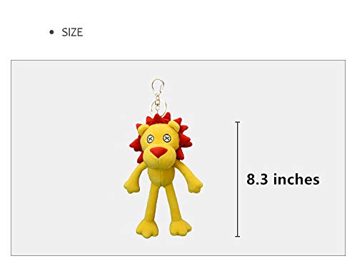 Cute Animal Keychain for Backpacks - Fun & Unique Gift for Kids, Girls, Boys & Friends - Perfect for School, Travel & Everyday Use