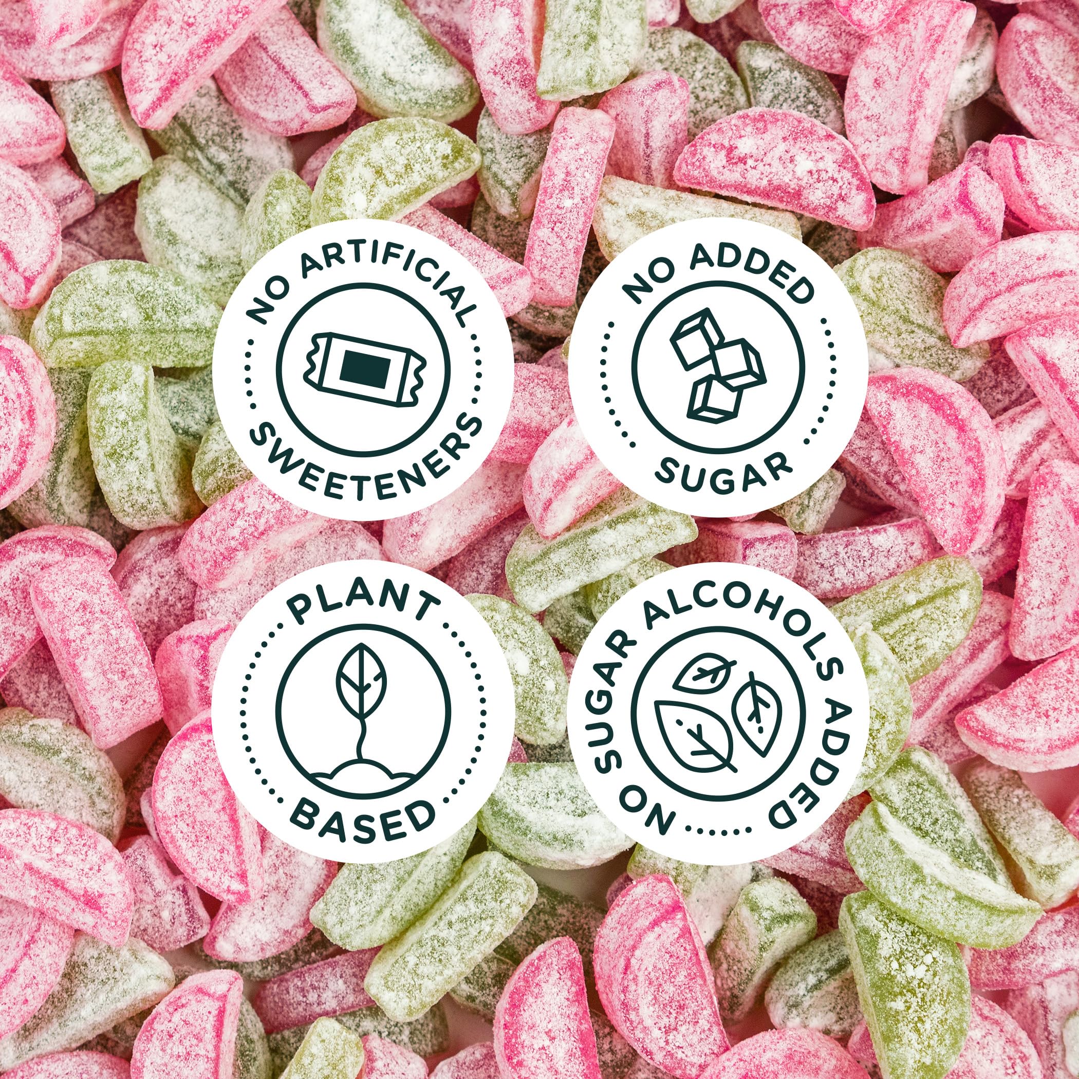 Smartsweets Sour Melon Gummy Candy - 1.8oz Bag | Low Sugar, Keto-Friendly Snacks for Kids & Adults | Perfect for Lunchboxes, Movie Nights & Road Trips