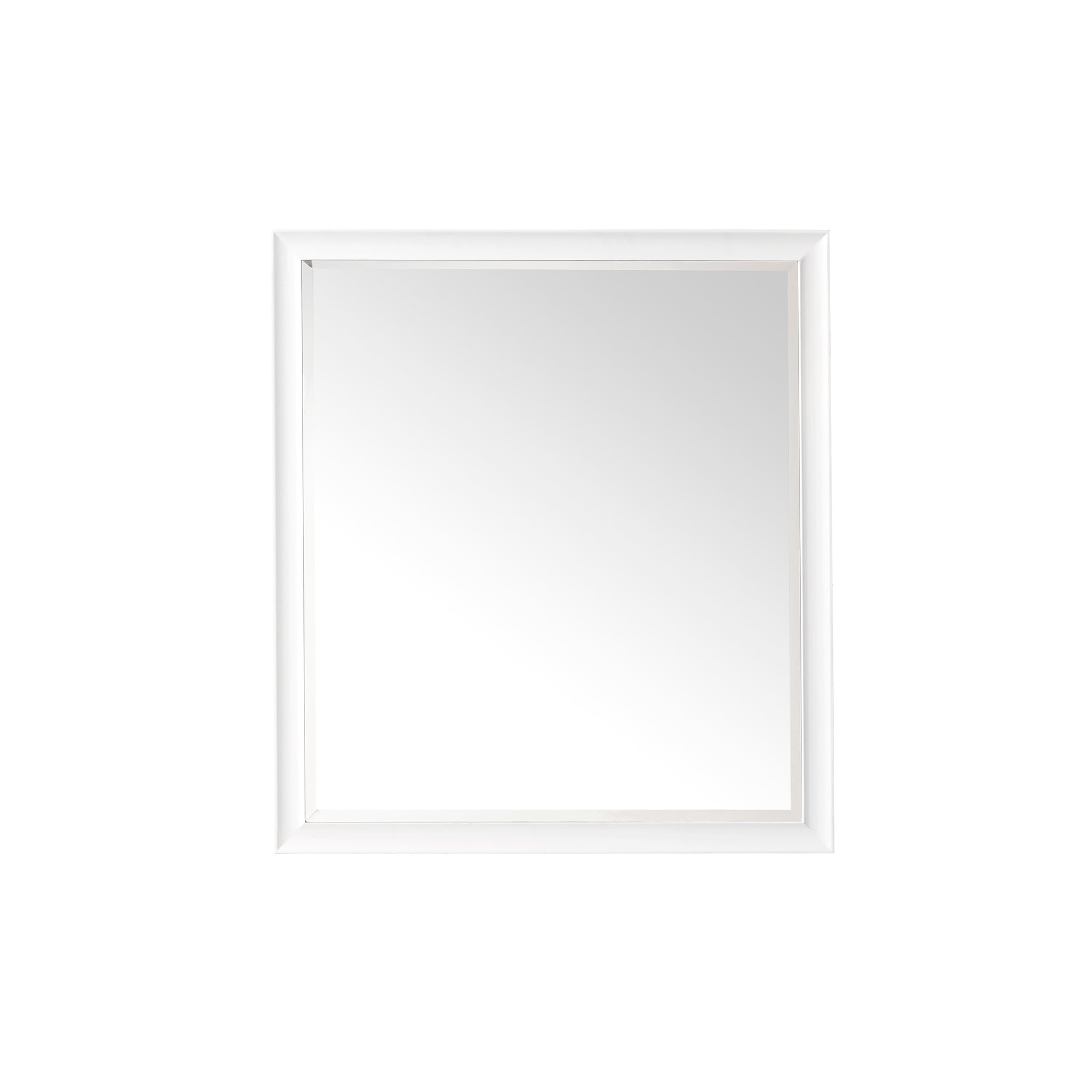 Glenbrooke 36-Inch Wall Mirror in Bright White - Perfect for Bathroom, Bedroom, and Entryway Decor