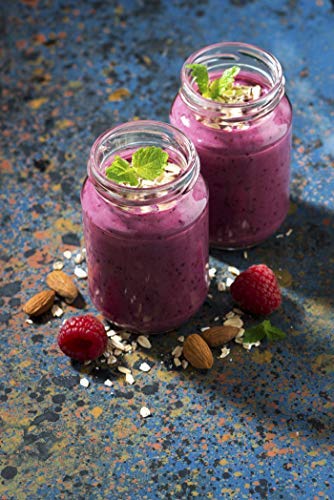 Organic Blueberry Powder - Antioxidant-Rich, Pure & Natural Dried Fruit - Hand Harvested Wild Blueberries from Northwest - Perfect for Smoothies, Baking, Yogurt & Healthy Snacks (1 Pound) - Boost Energy & Immunity Naturally