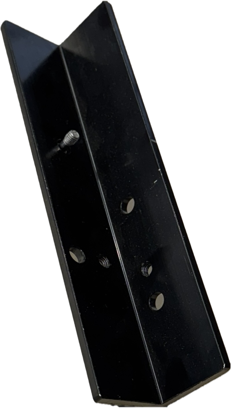 Geo FENNEL Vertical Mount for Receiver FR 50, 60, 77, 80 - Heavy-Duty Bracket for Secure Firearm Storage in Gun Cabinets, Safes & Vehicles
