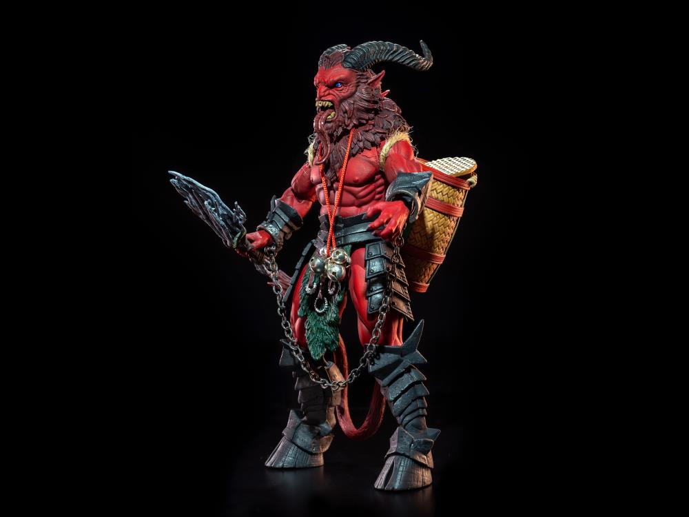 Four Horsemen Studio Mythic Legions 1/12 Scale 6-Inch Obscura Krampus Action Figure - Collectible Fantasy Toy for Display & Role Play Scenes