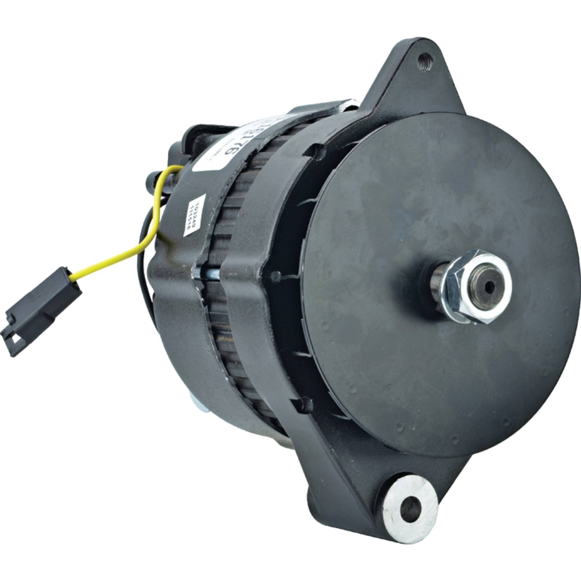 DB Electrical 400-16059 12V 51Amp Alternator for LEHMAN 4D254 4 Cylinder Diesel Engines (1973-On) - External Fan, Internal Regulator, BI Rotation | Compatible with Models 20054, 3141192, 353274 | Perfect for Marine, Industrial & Agricultural Equipment