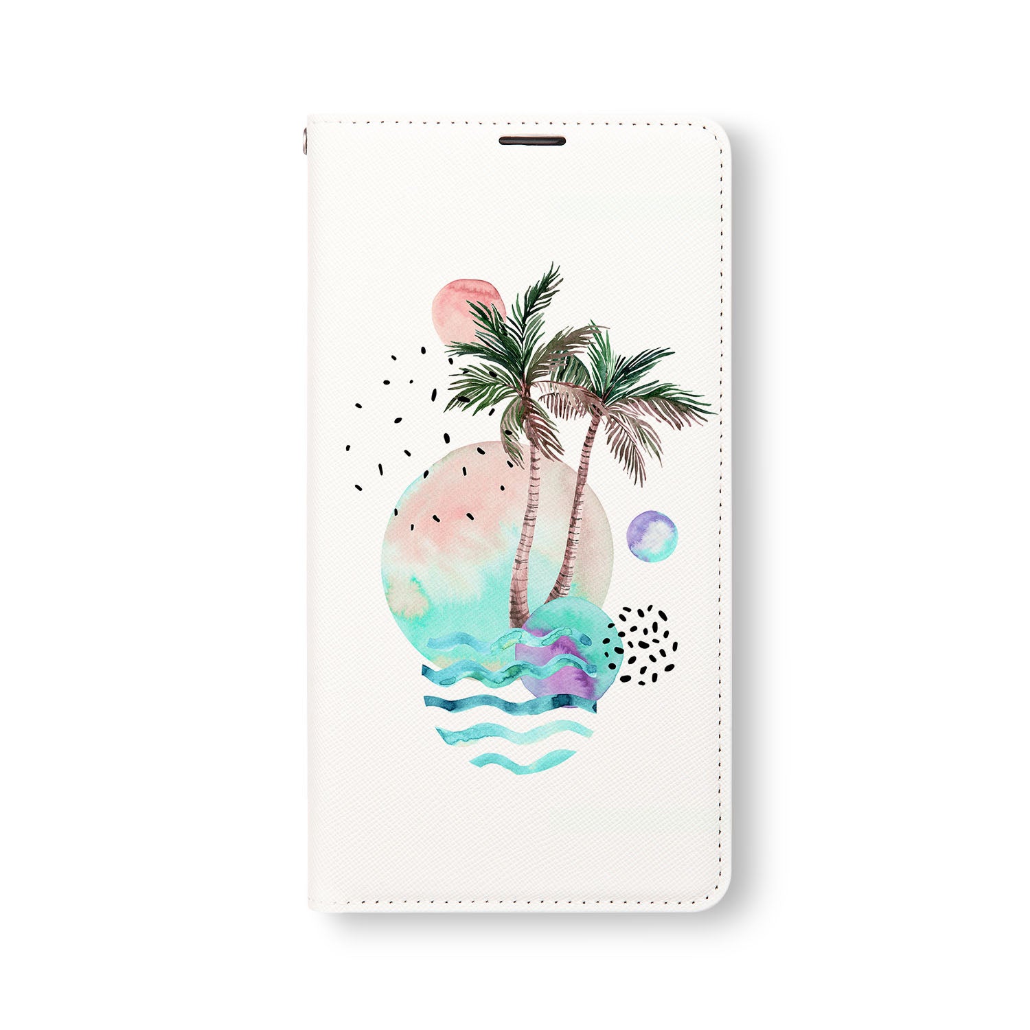 Samsung Wallet for Women - Elegant Marble Flower Design RFID Blocking Card Holder | Perfect for Travel, Shopping & Everyday Use
