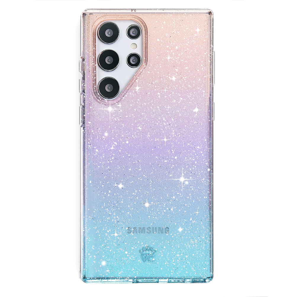 Ombre Stardust Glitter Phone Case for Samsung Galaxy - Protective & Stylish Cover for Everyday Use & Special Occasions