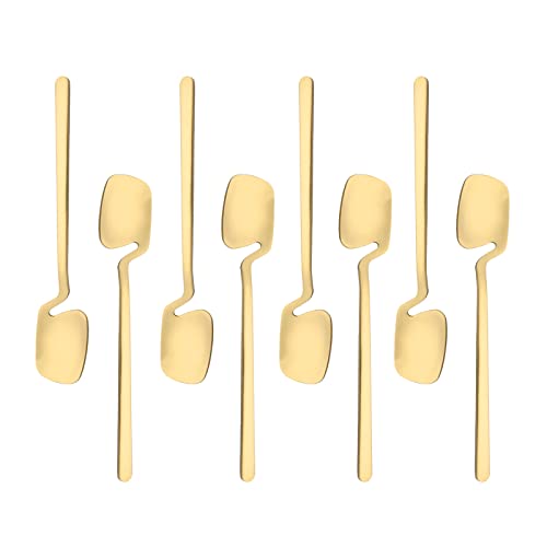 8Pcs teaspoon-Champagne