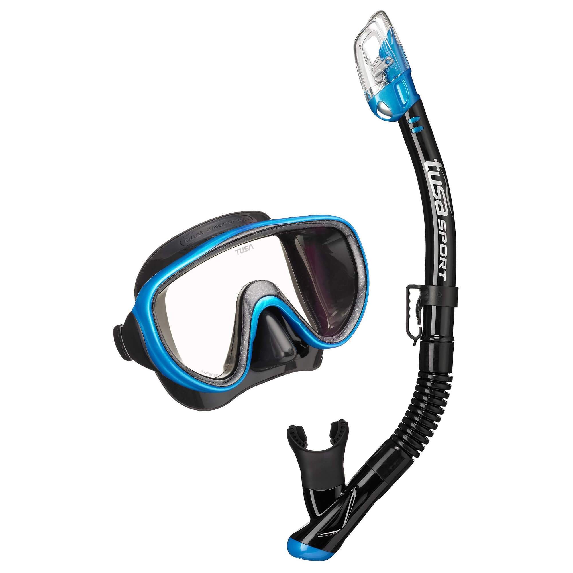 TUSA Serene Mask and Snorkel Set - Premium Anti-Fog Scuba Diving Gear for Adults - Perfect for Ocean, Beach & Pool Snorkeling Adventures