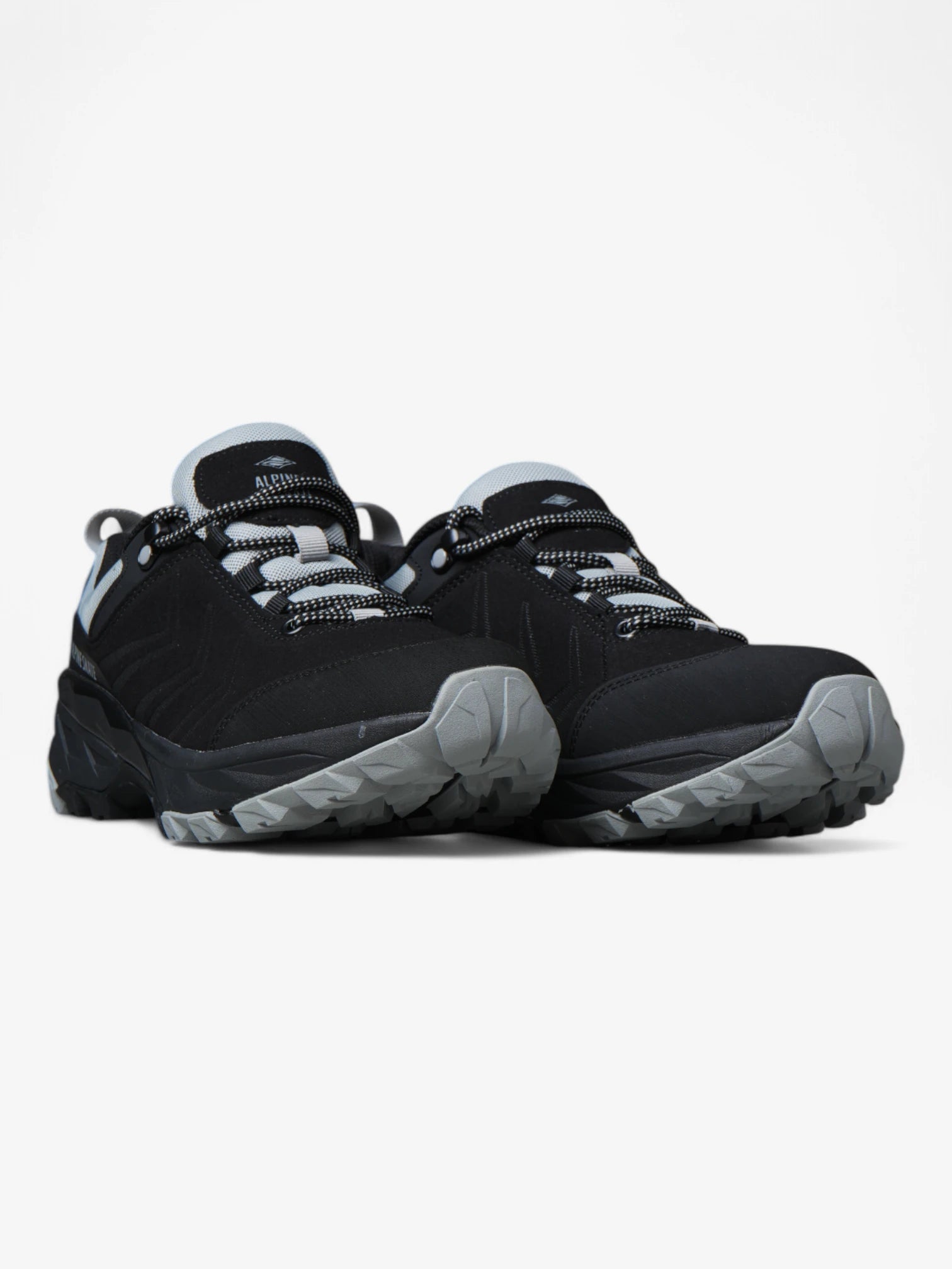 **Ajanta Alpine Skate Shoes for Men & Women - Black & Grey Sneakers for Skateboarding, Casual Wear & Street Style**
