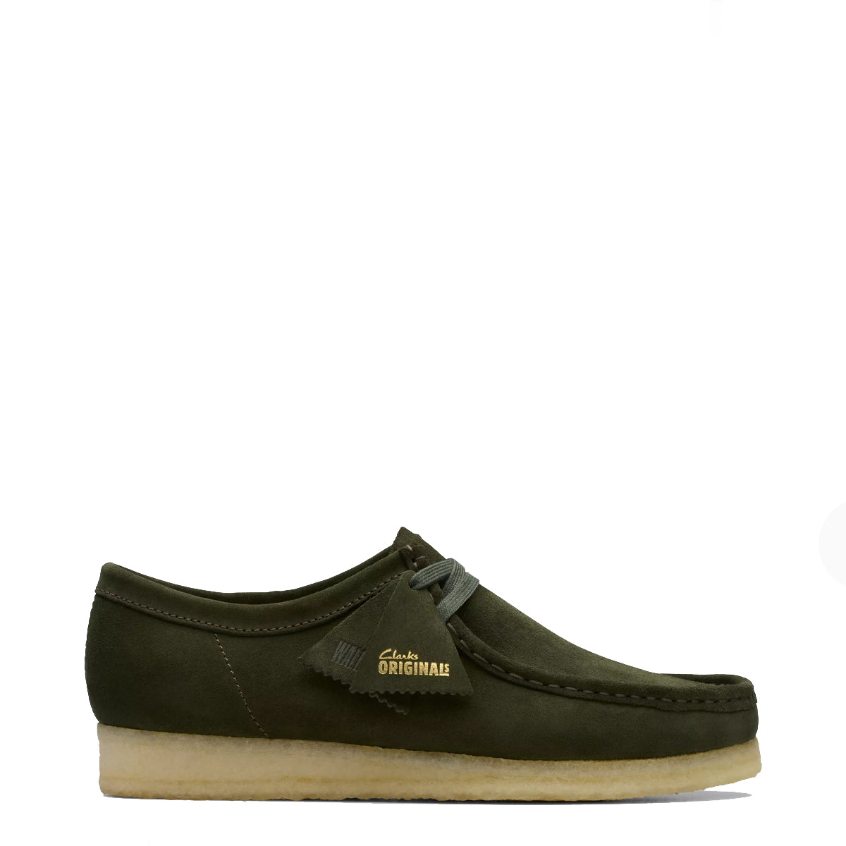 Clarks Scarpa Wallabee Men's Suede Boots in Forest Green - 26178219 | Comfortable & Stylish Casual Shoes for Everyday Wear & Outdoor Activities