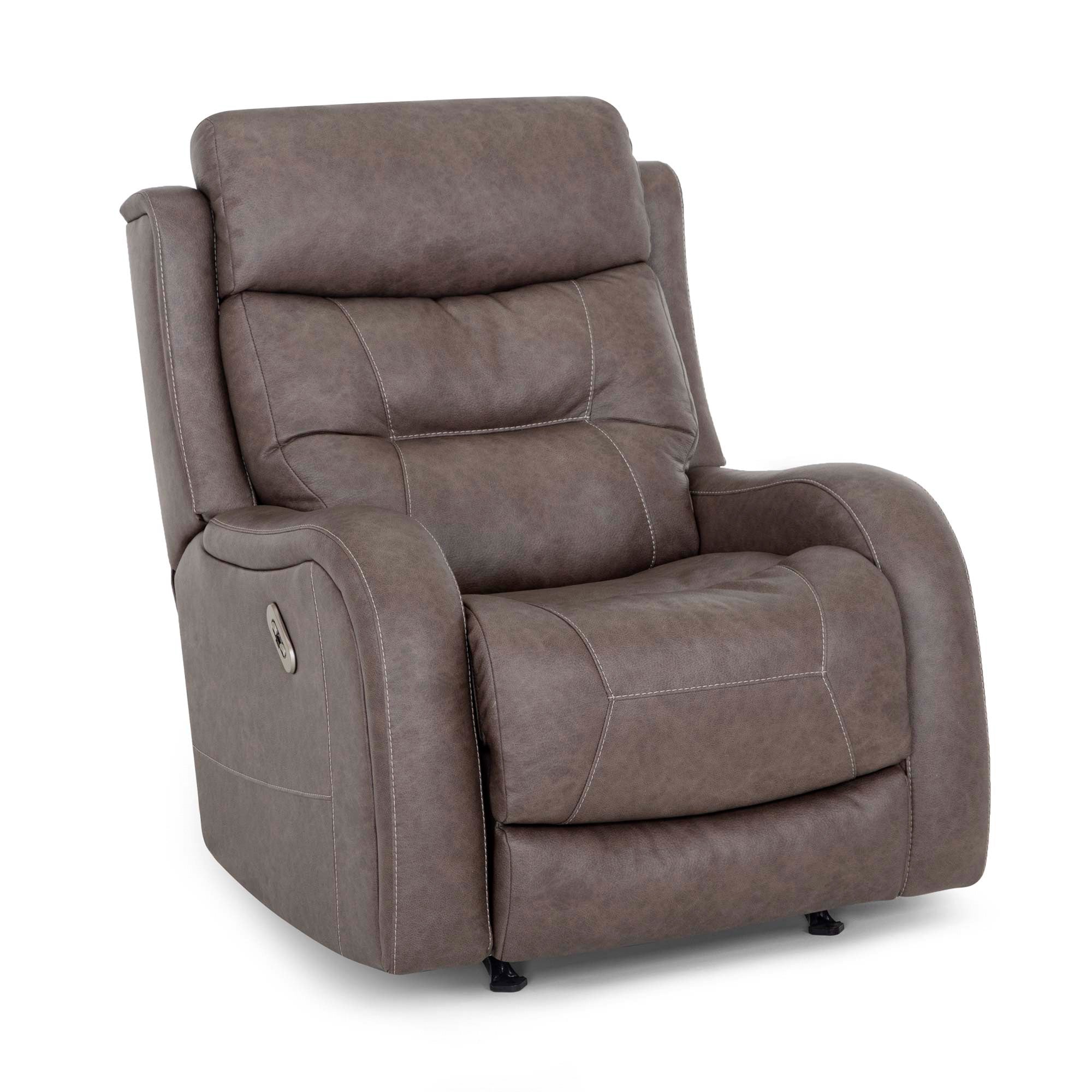 Lombard Power Rocker Recliner Chair - Electric Lift Reclining Sofa with Massage & Heat - Perfect for Living Room, Home Theater, and Elderly Comfort