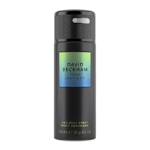 David Beckham True Instinct Deo Spray for Men - 150ml Fresh Scent Long-Lasting Deodorant | Gym, Work & Everyday Use