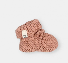 BUHO Newborn Knit Booties for Baby Girls & Boys - Soft & Warm Winter Booties (XS, S) - Perfect for Newborn Photography, Gifts & Cold Weather Outfits
