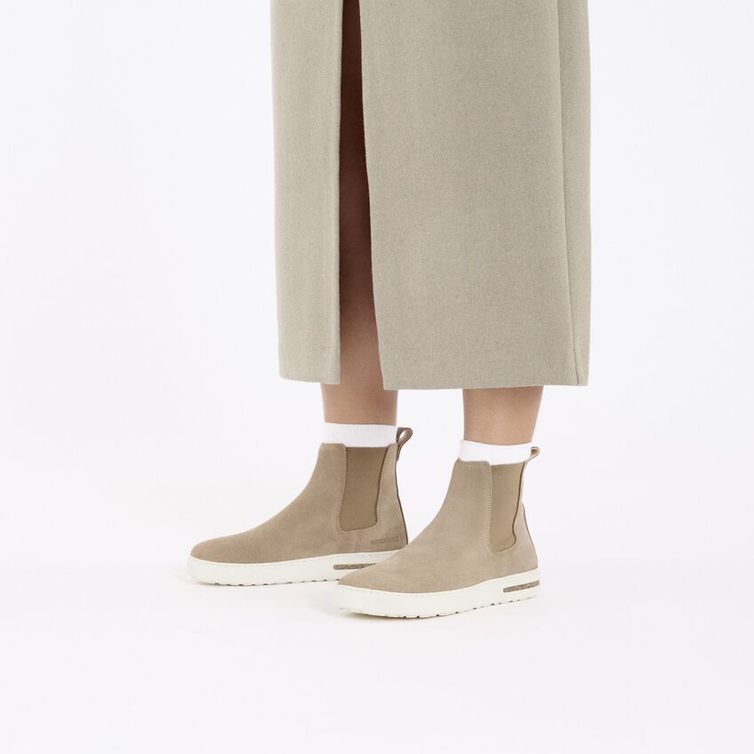 Birkenstock Bend Chelsea Boots - Genuine Suede Leather Ankle Boots for Women | Comfortable & Stylish for Casual Outings, Work & Travel