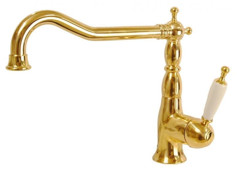 Oxford Brass Kitchen Faucet - High-Quality Mixer Tap for Modern Sinks | Perfect for Home Renovation & Daily Cooking