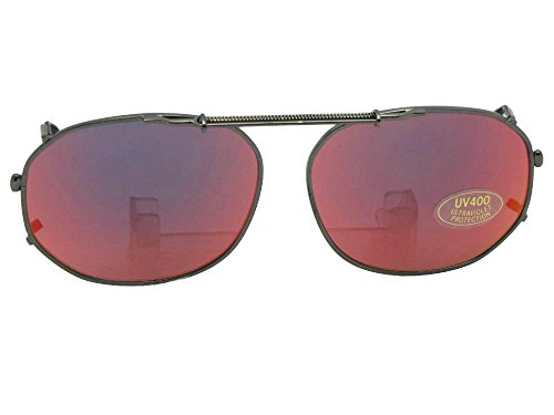 Pewter-non Polarized Red Mirror Gray Lens
