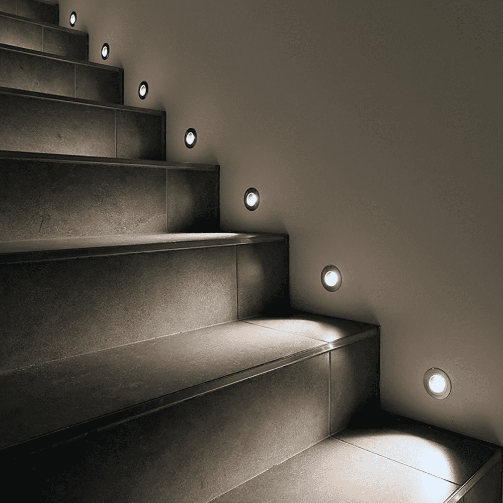DM52 3W COB LED Low Voltage In-Ground Landscape Well Lights - Waterproof Outdoor Lighting for Garden, Pathway, and Yard Illumination