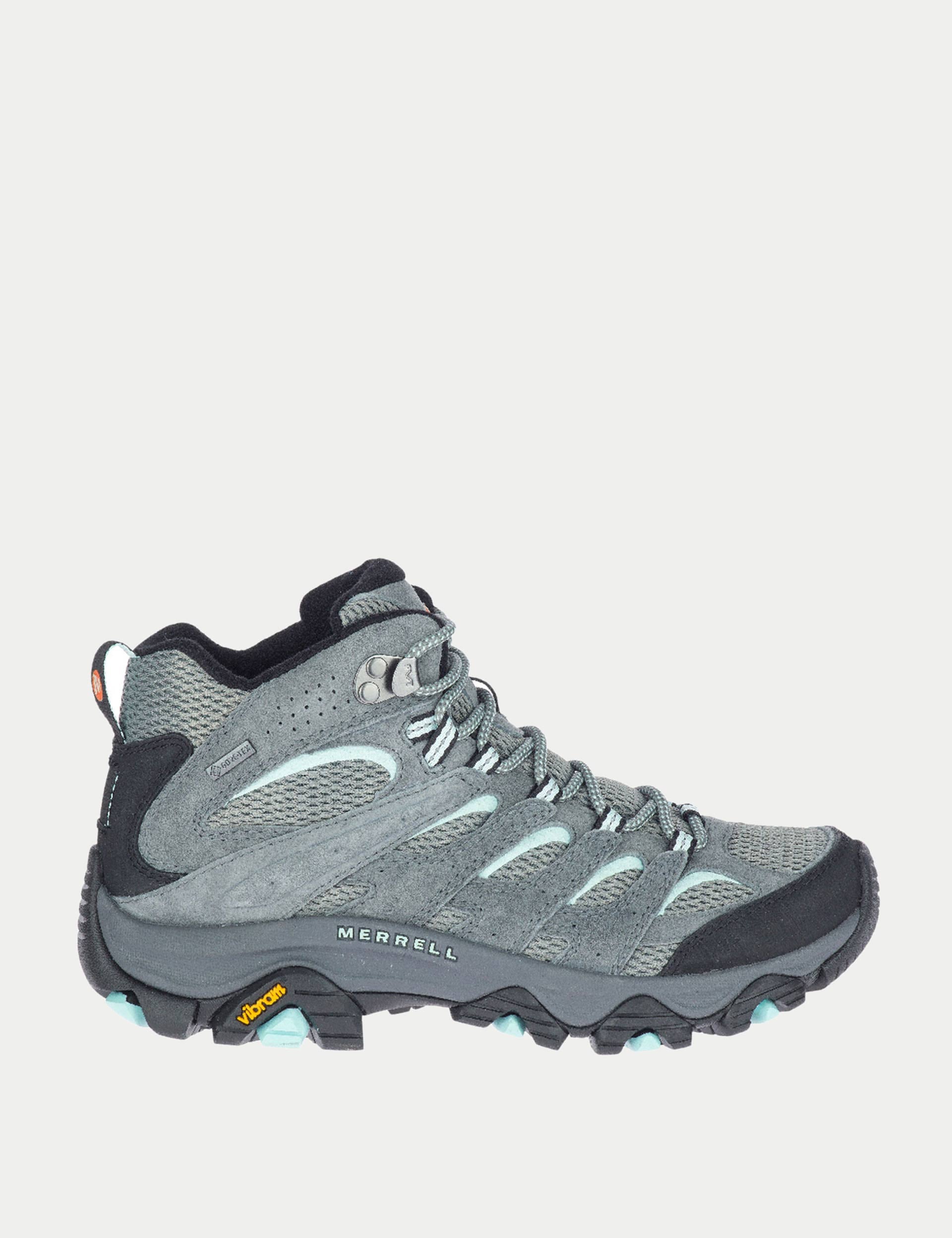 Moab 3 Mid Gore-Tex Hiking Boots - Waterproof & Breathable for Men & Women - Sedona Sage Color - Perfect for Outdoor Adventures, Trail Running & Camping