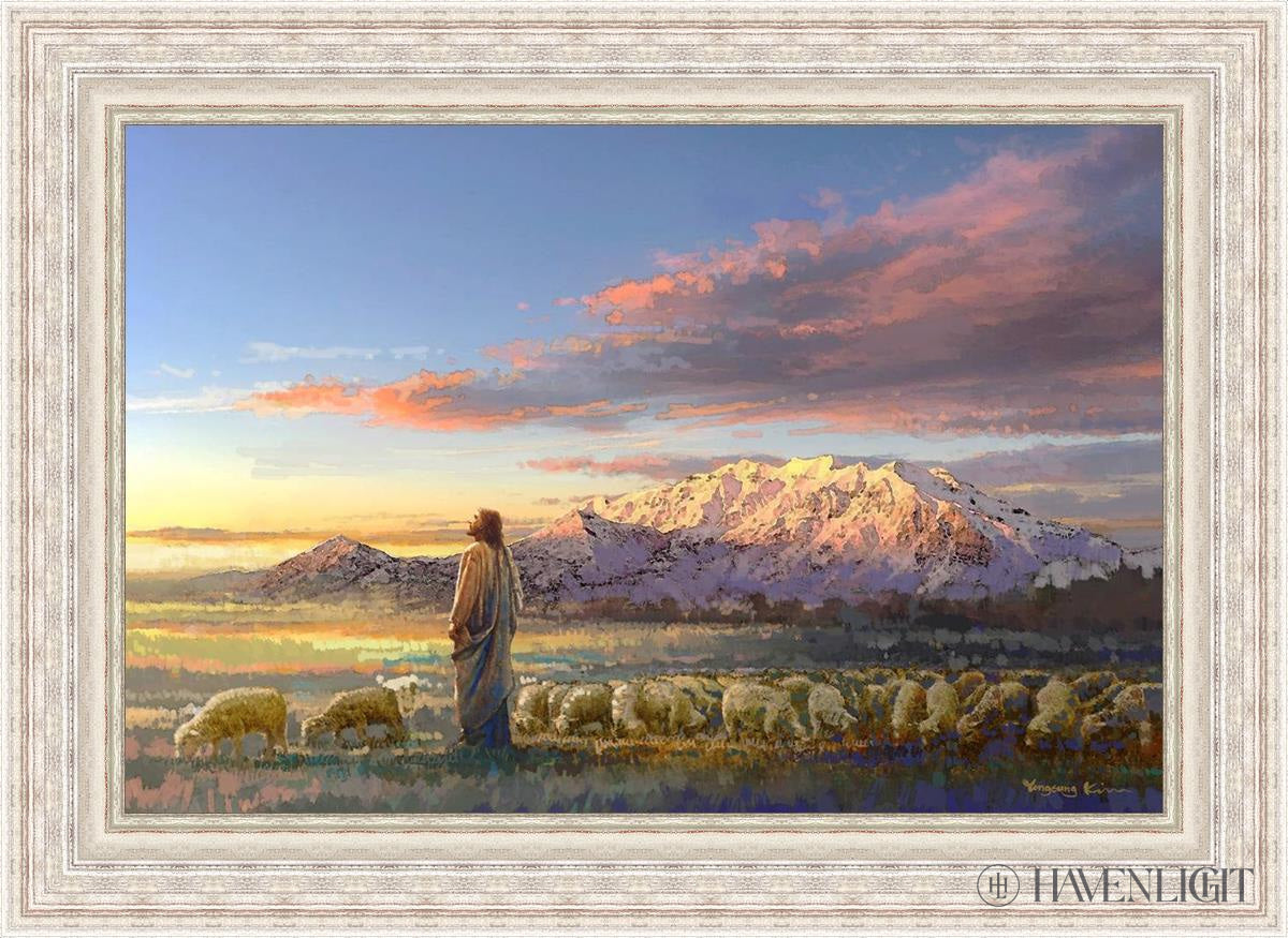 All His Majesty Christian Wall Art by Yongsung Kim - Inspirational Jesus Painting for Home, Church & Office Decor