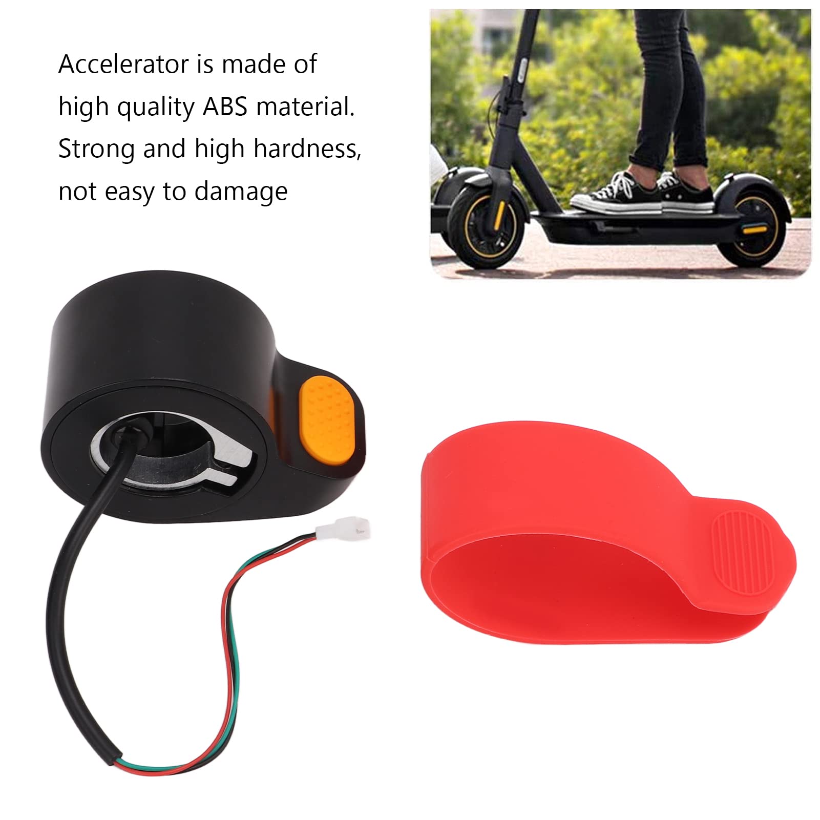 Ninebot MAX G30 Electric Scooter Thumb Throttle - Dial Speed Accelerator for Smooth & Safe Riding | Perfect for Commuting & Urban Travel