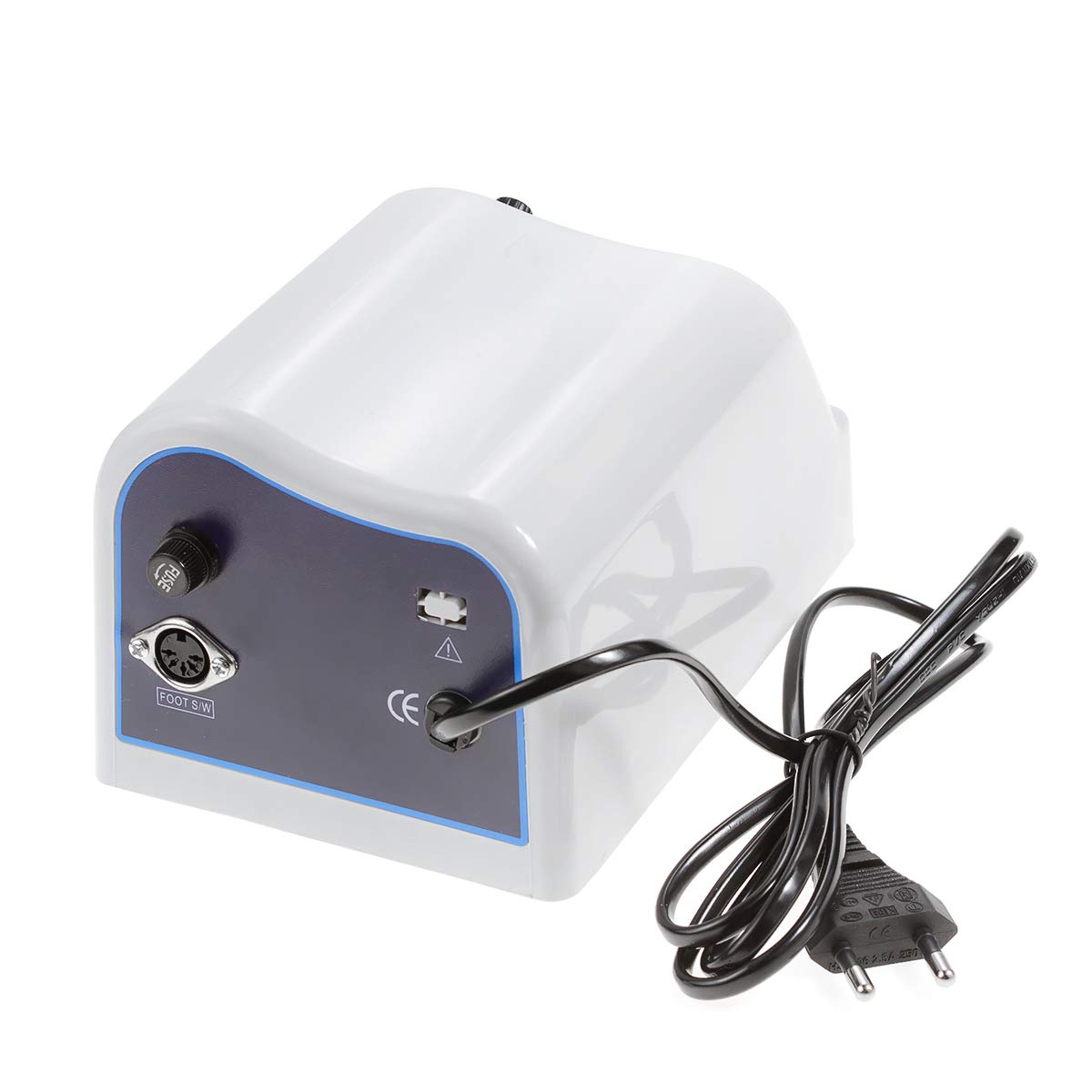 NSKI Lab Equipment Carbon Brush 45000RPM SHIYANG-N8 Professional Micromotor Nail Drill Machine with Foot Pedal Control (Includes H37LN) - Perfect for Nail Salons, Dental Labs & DIY Nail Art