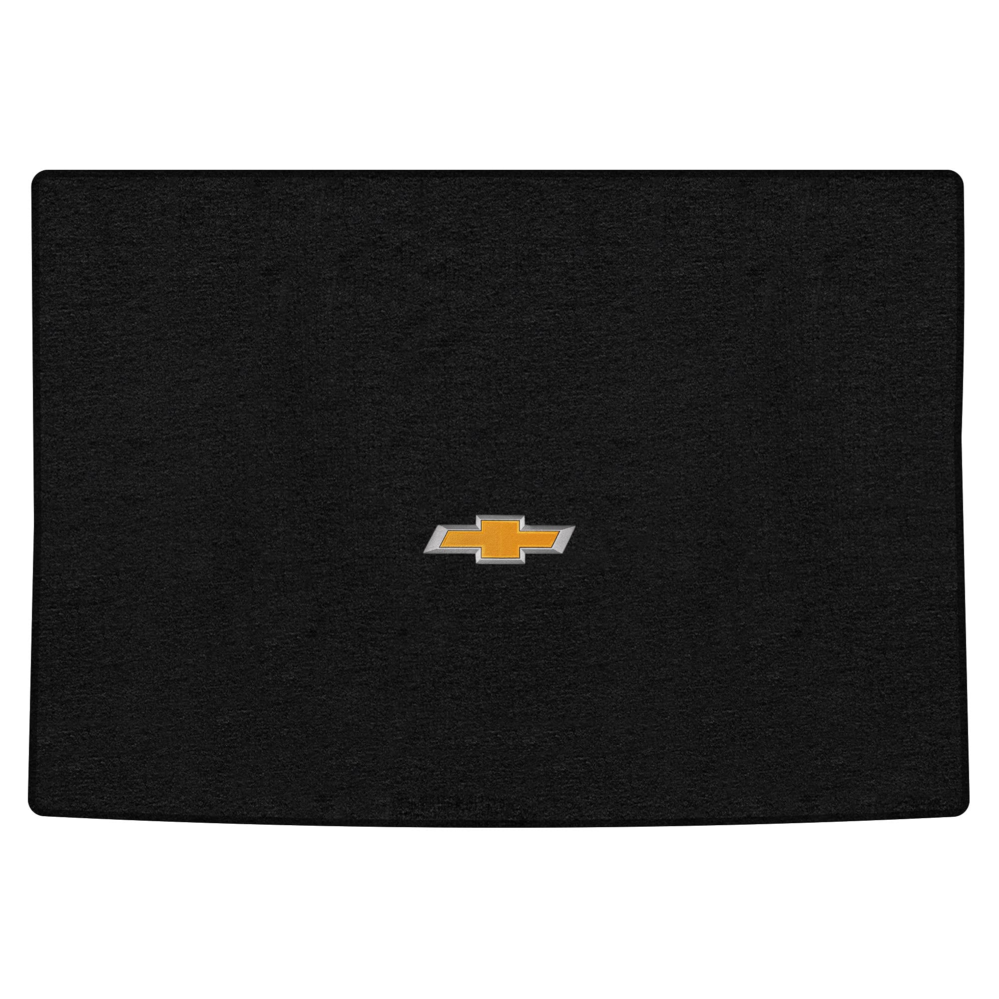 Premium Custom-Fit Carpet Floor Mats for 2015-2020 Chevy Suburban - Luxury Car Floor Liners with Gold Bowtie Design (Charcoal, Cargo) | All-Weather Protection & Enhanced Interior Style for SUVs