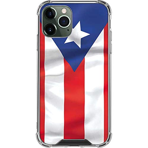 Skinit Clear Protective Phone Case for iPhone 12 Pro Max - Puerto Rico Flag Design | Scratch-Resistant Cover with Full Access to Ports & Buttons | Perfect for Travel, Daily Use & Showing National Pride