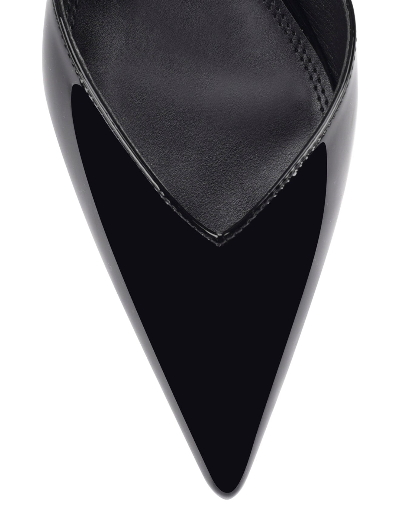 Yoco Slingback Kitten Heels - Black Patent Leather Women's Shoes | Comfortable Low Heel Pumps for Work, Office & Dressy Occasions