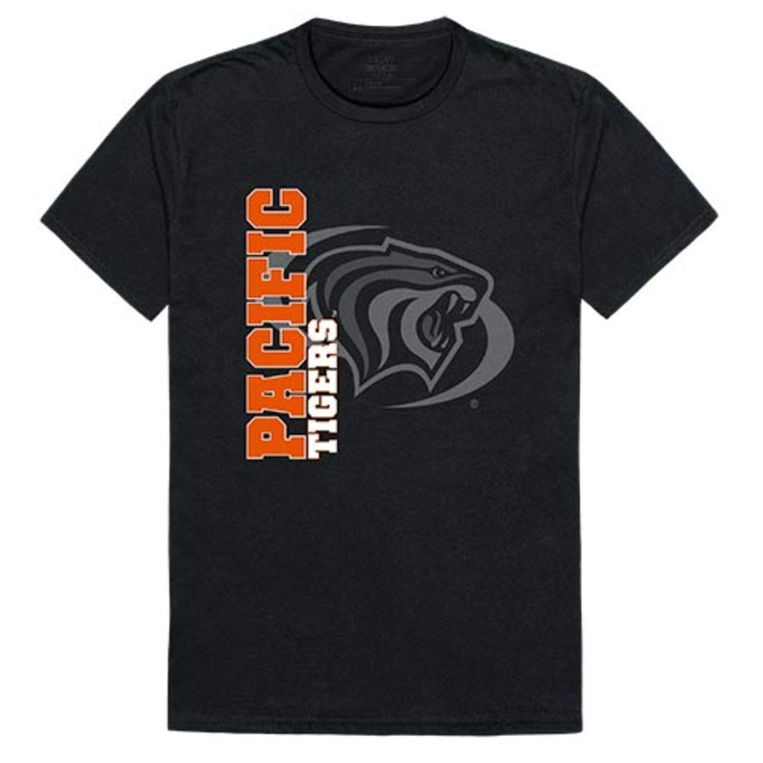 University of The Pacific Tigers Ghost Tee - Black College Spirit T-Shirt for Men & Women | Soft Cotton Fan Apparel for Game Day, Halloween & Campus Life