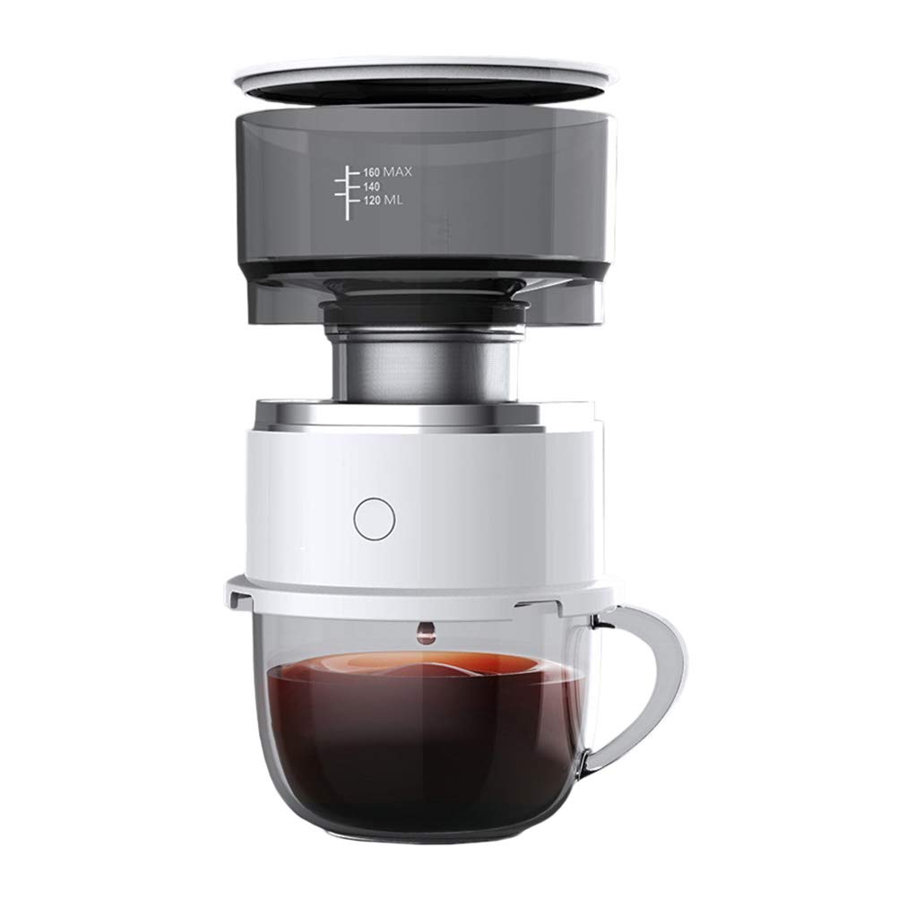 DOITOOL Manual Drip Coffee Maker - 1 Set Stainless Steel Coffee Kettle & Brewer for Pour Over Coffee - Perfect for Home, Office & Camping Use