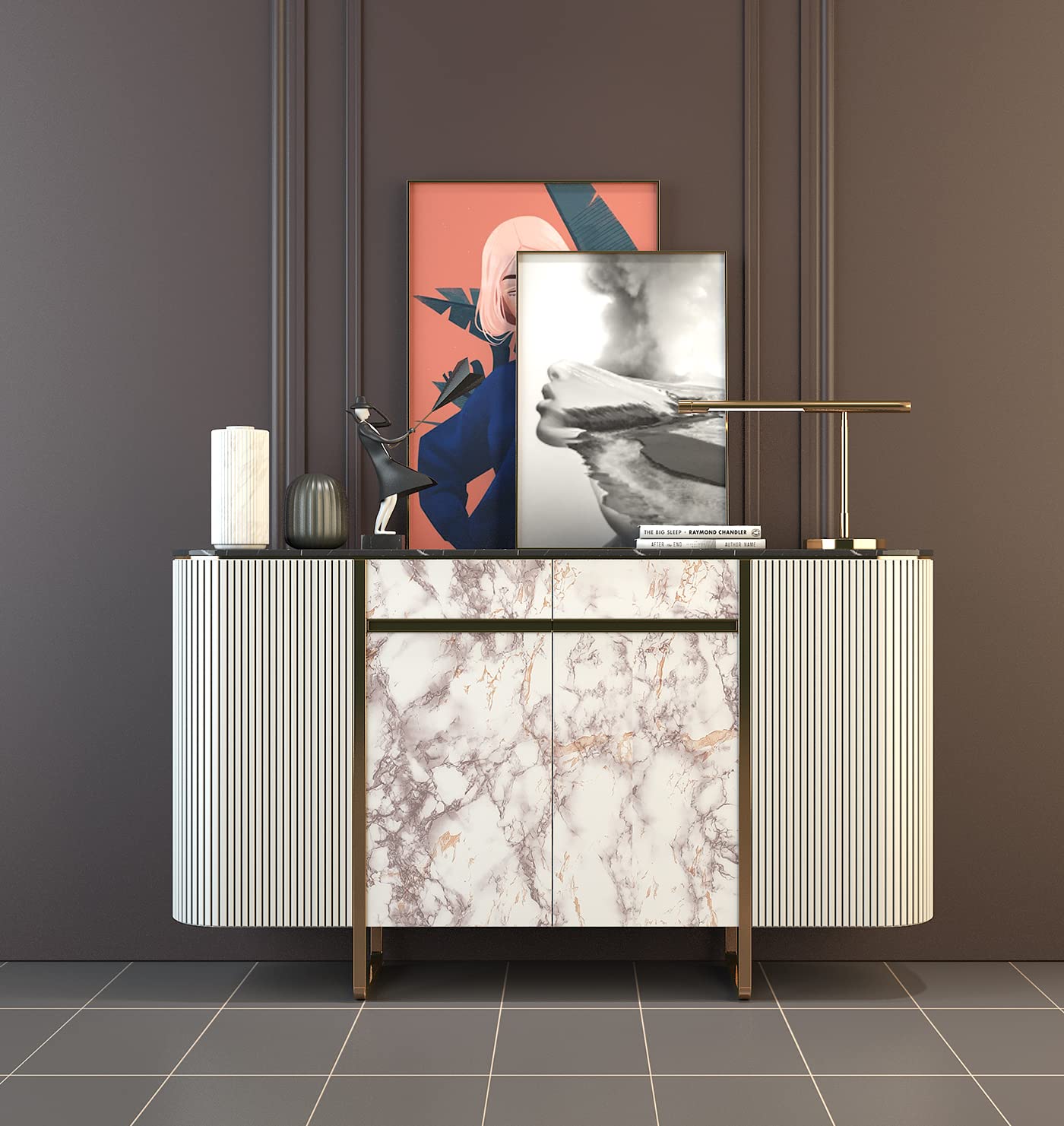 AbaBoorty Marble Contact Paper 206