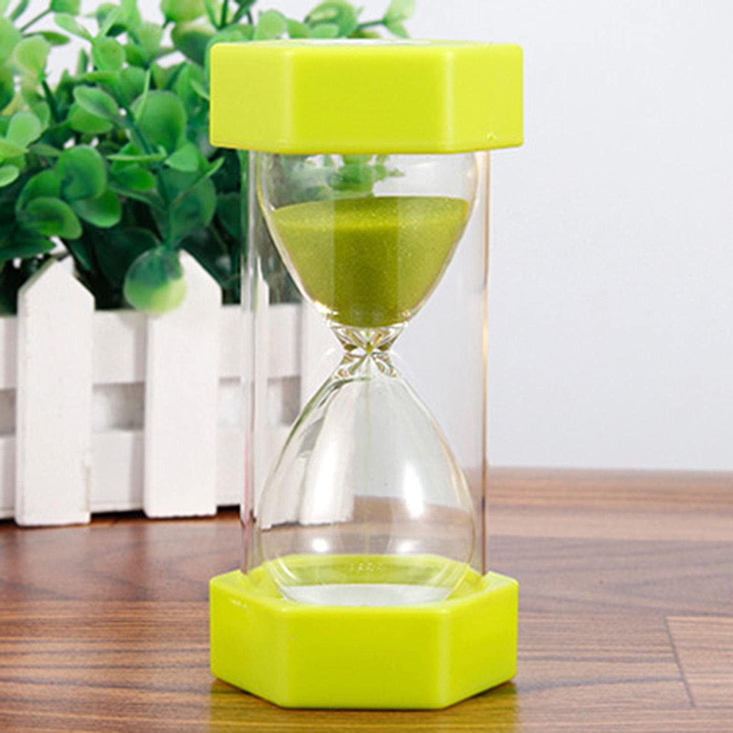 5 Minute Sand Timer Hourglass - Kitchen Timer, Kids Game, Classroom Tool, Meditation Aid, Gift for Students & Teachers (AA Battery)