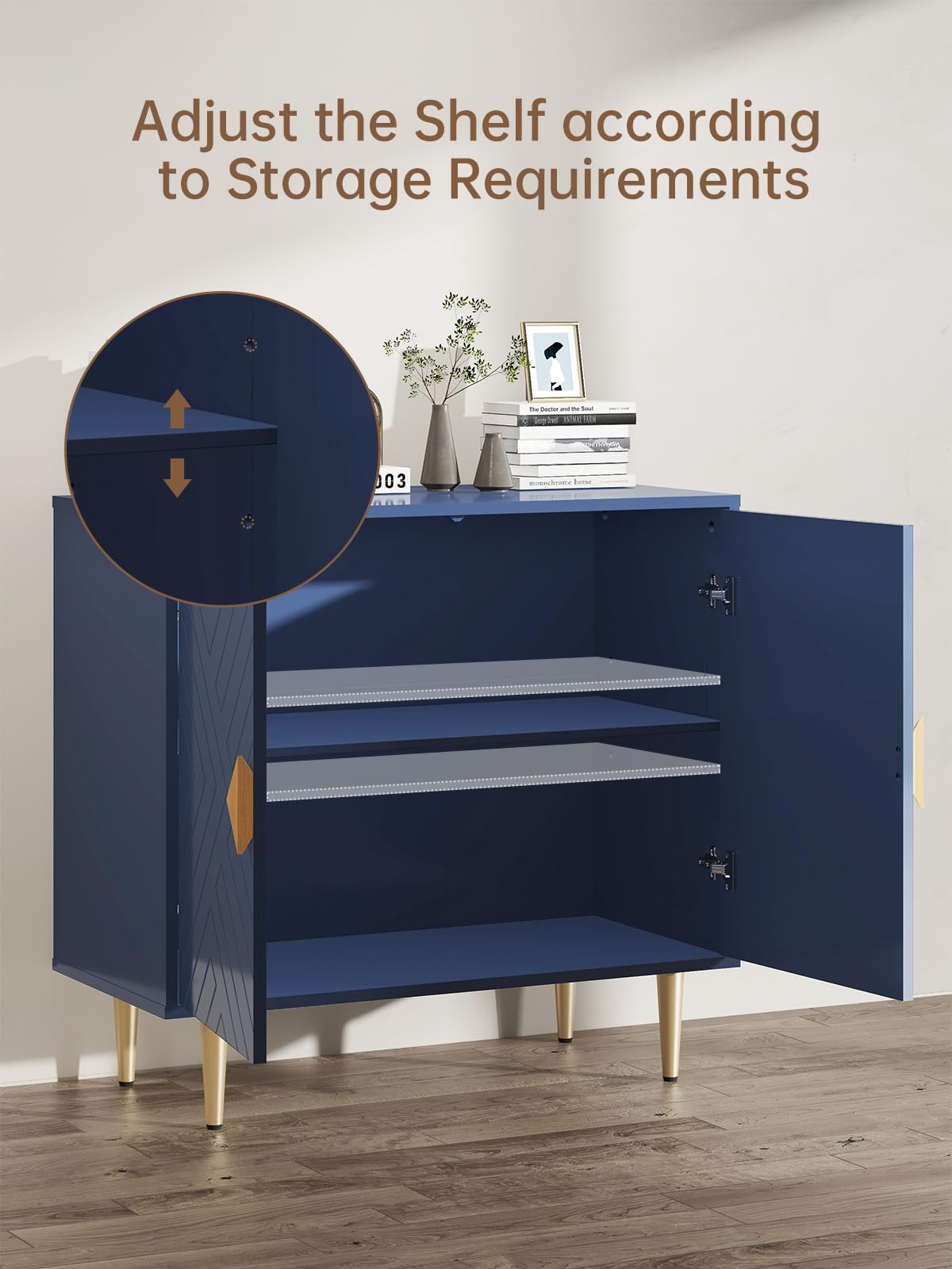 Modern Sideboard Buffet Cabinet 31.5