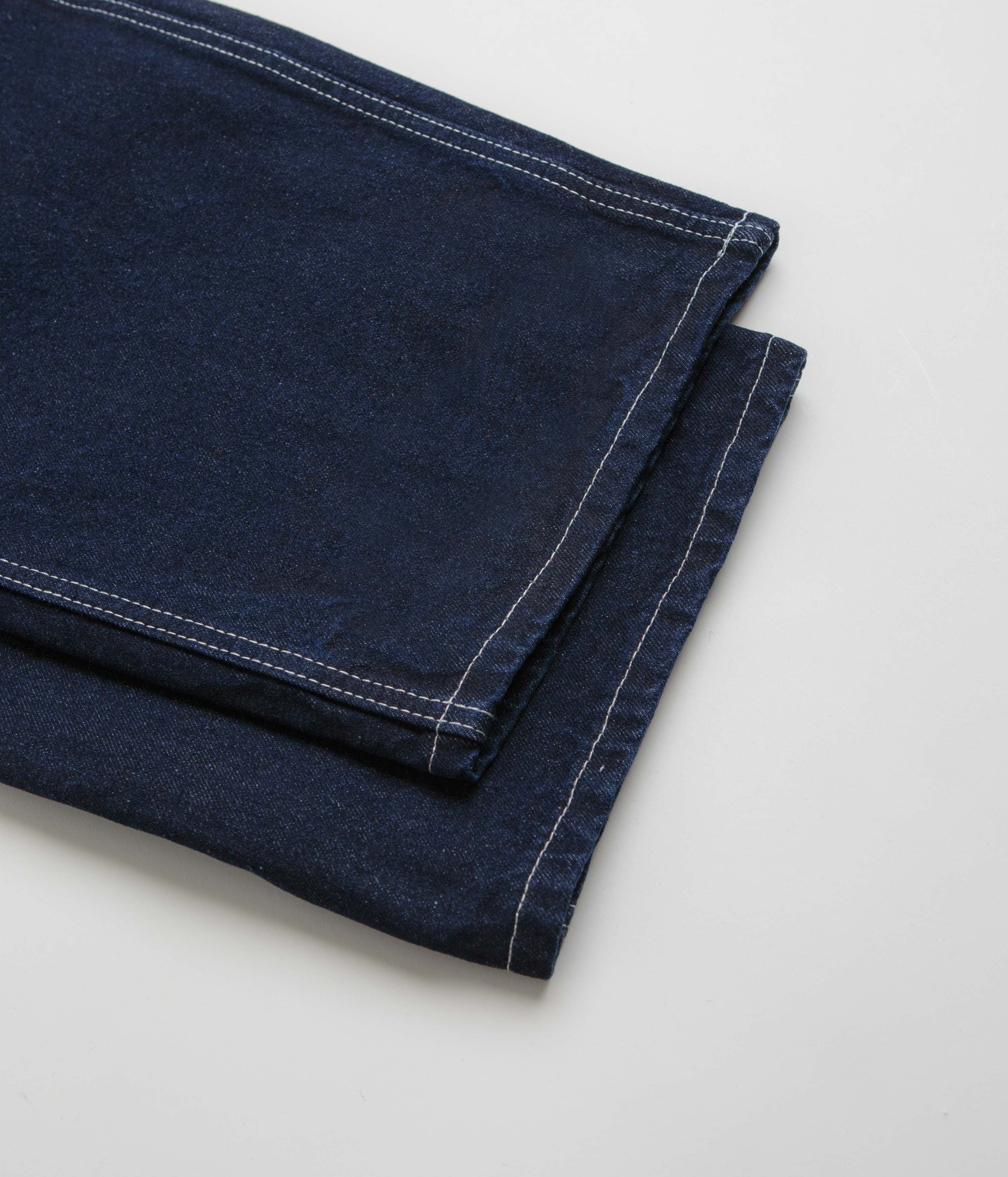 Butter Goods Heavyweight Weatherproof Jeans for Men - Dark Indigo Wash, Durable Workwear & Outdoor Denim Pants for Hiking, Construction & Cold Weather