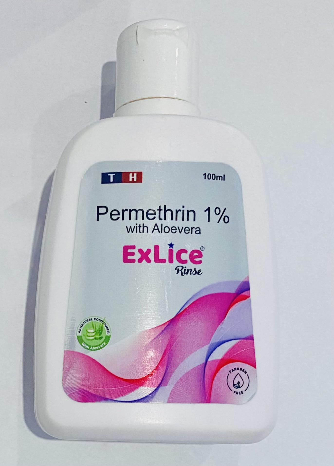 ExLice Rinse Anti-Lice Lotion for Kids & Adults - Fast Acting Lice Treatment with Natural Ingredients - Perfect for Home, School & Travel Use