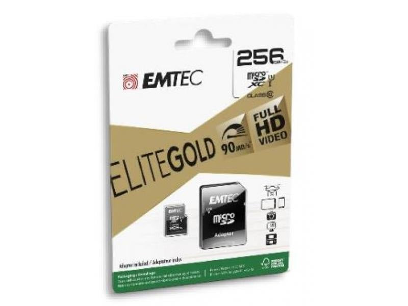 256GB Micro SD Card UHS-I U1 Class 10 High Speed Memory Card with Adapter - Perfect for Smartphones, Tablets, Action Cameras & Drones