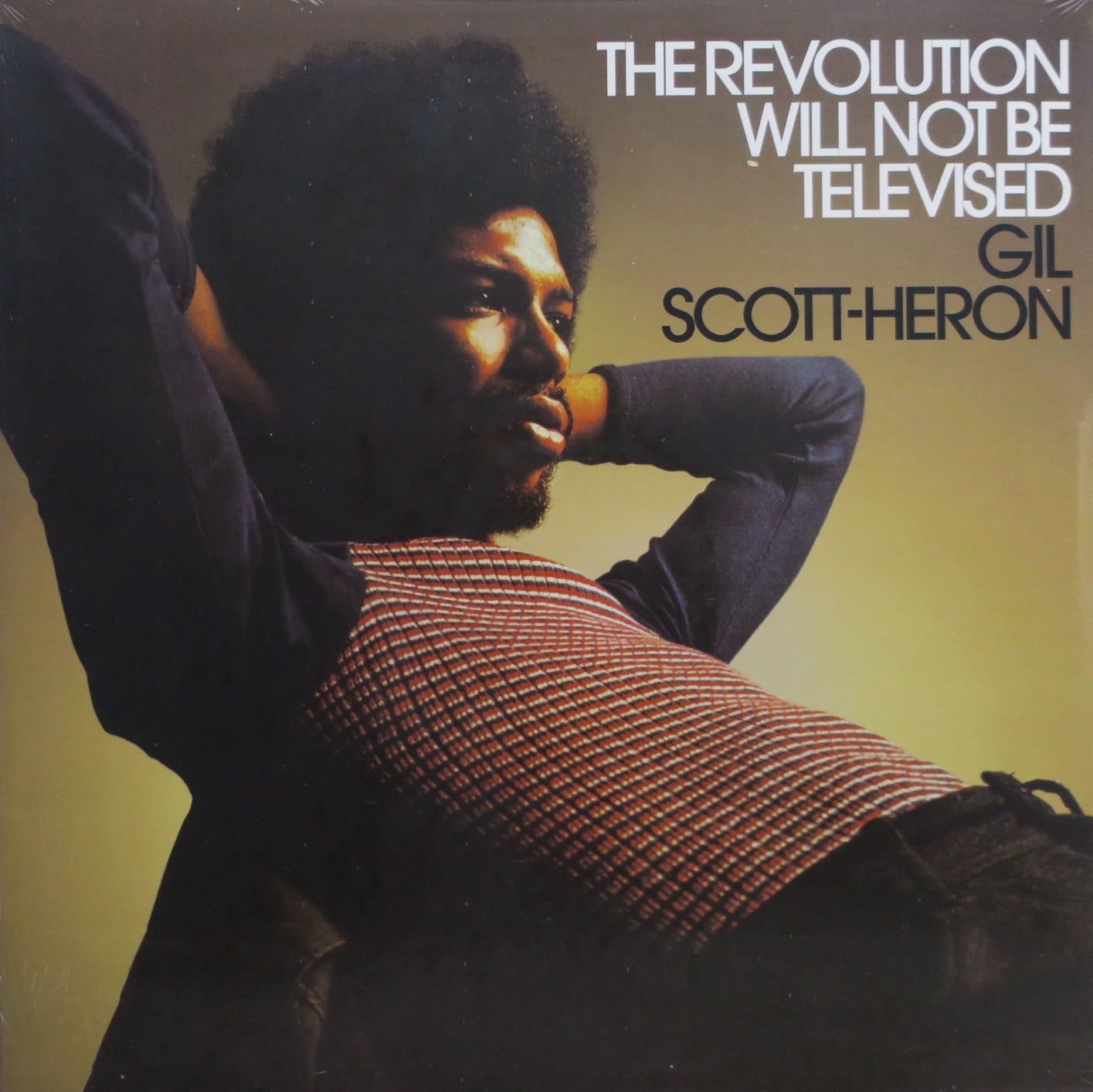 GIL SCOTT HERON 'The Revolution Will Not Be Televised' Vinyl LP Record - Classic Soul & Jazz Album for Music Collectors & Audiophiles - Perfect for Home Listening & Vintage Record Collections
