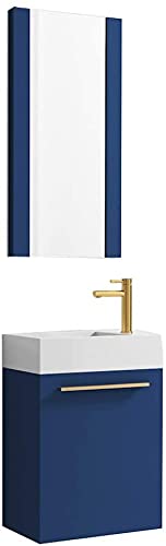 Navy Blue W/ Mirror